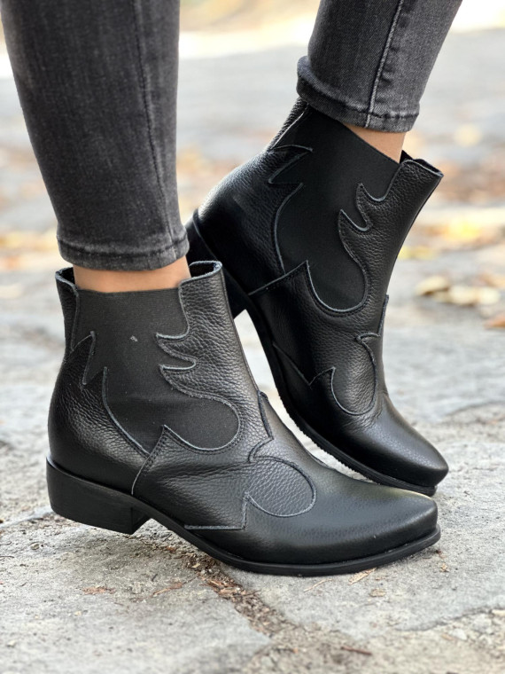 Kowbojki ze skóry OLEKSY Polskiej produkcji