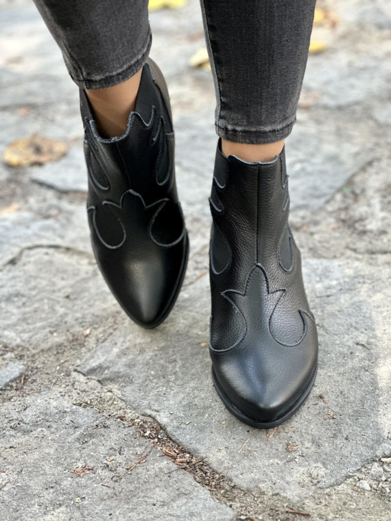 Kowbojki ze skóry OLEKSY Polskiej produkcji