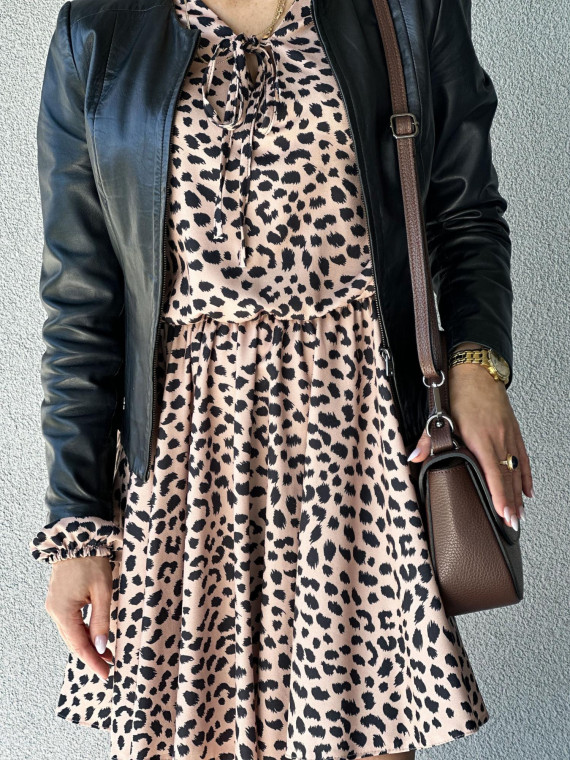 Brązowa torebka damska skórzana