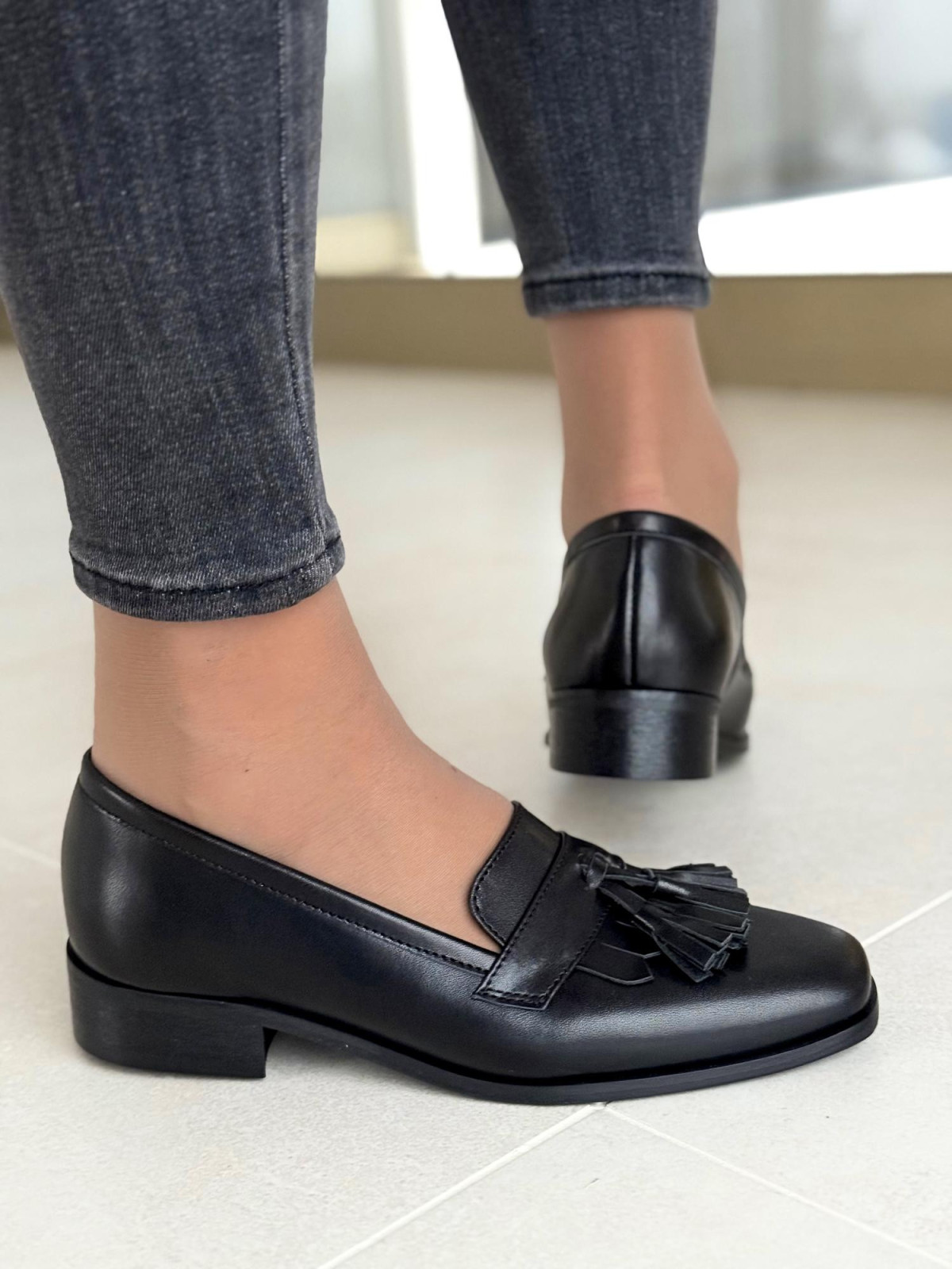 Mokasyny damskie ze skóry naturalnej OLEKSY Polskiej produkcji