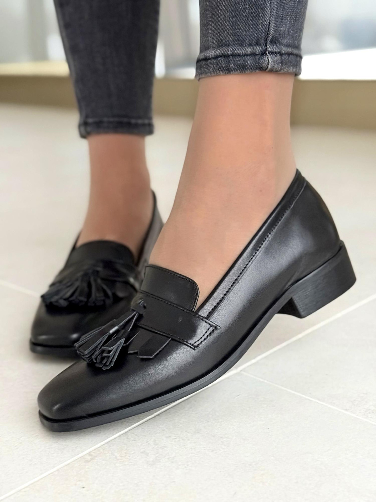 Mokasyny damskie ze skóry naturalnej OLEKSY Polskiej produkcji