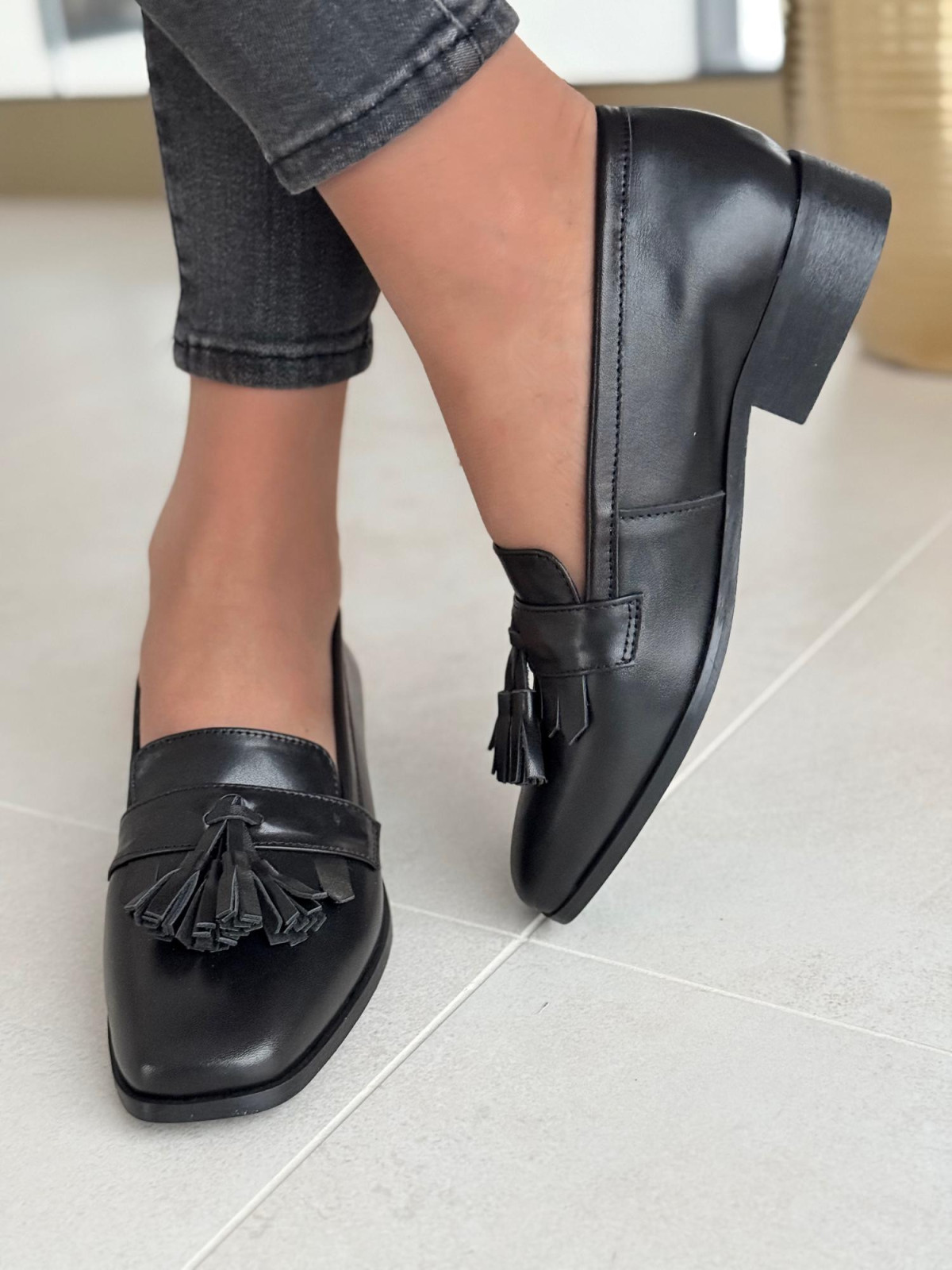 Mokasyny damskie ze skóry naturalnej OLEKSY Polskiej produkcji