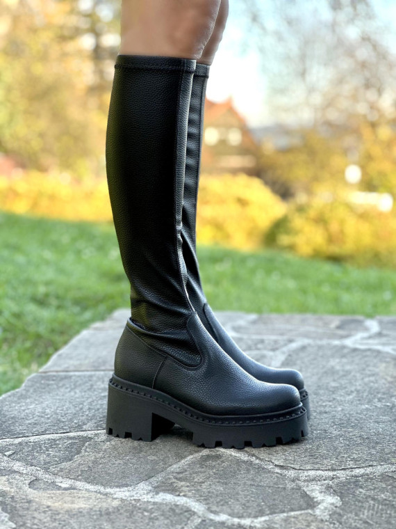 Kozaki OLEKSY ze skóry Polskiej produkcji