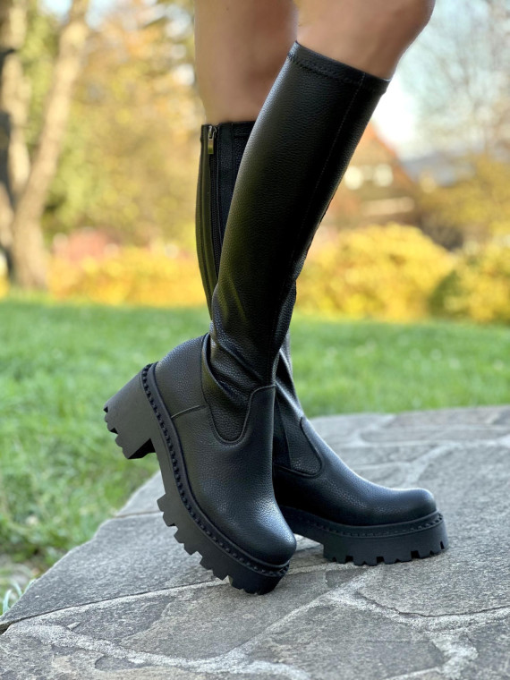 Kozaki OLEKSY ze skóry Polskiej produkcji