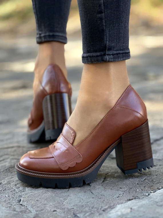 Wyjątkowe półbuty ze skóry OLEKSY, Polskiej produkcji