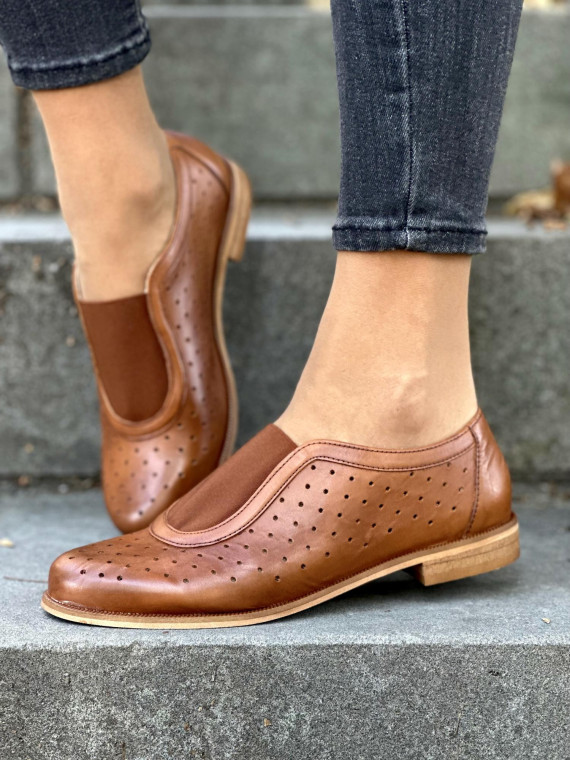 Eleganckie półbuty OLEKSY ze skóry Polskiej produkcji