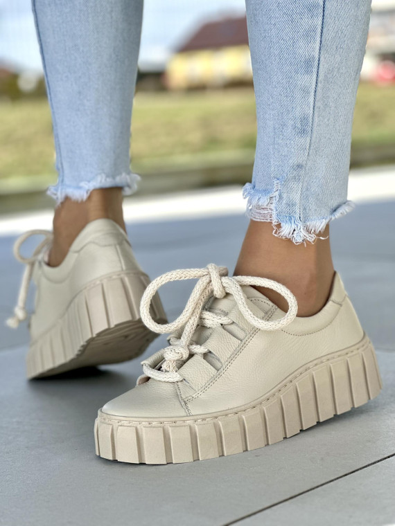 Bezowe-trampki-damskie-skorzane-OLEKSY