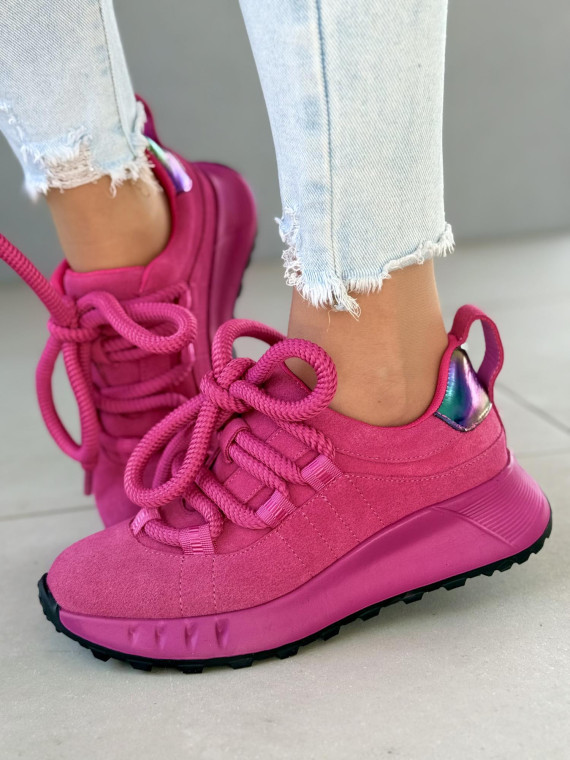 Wyjątkowe sneakersy ze skóry naturalnej