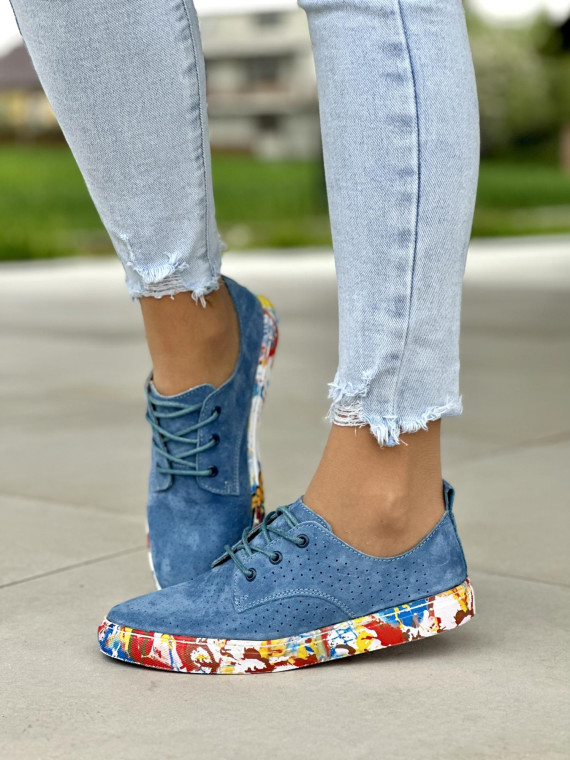 MEGA-wygodne-lekkie-niebieskie-trampki-skórzane