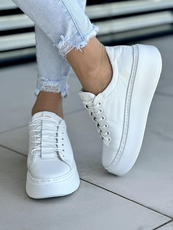 Białe-trampki-damskie-skórzane-OLEKSY-polskiej-produkcji