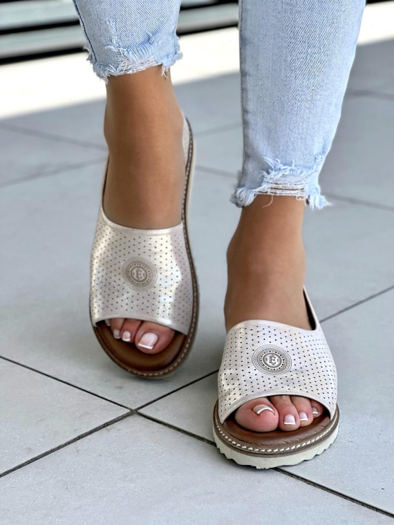 Rozowozlote-sandaly-damskie-skorzane