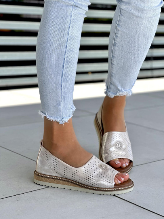 Rozowozlote-sandaly-damskie-skorzane