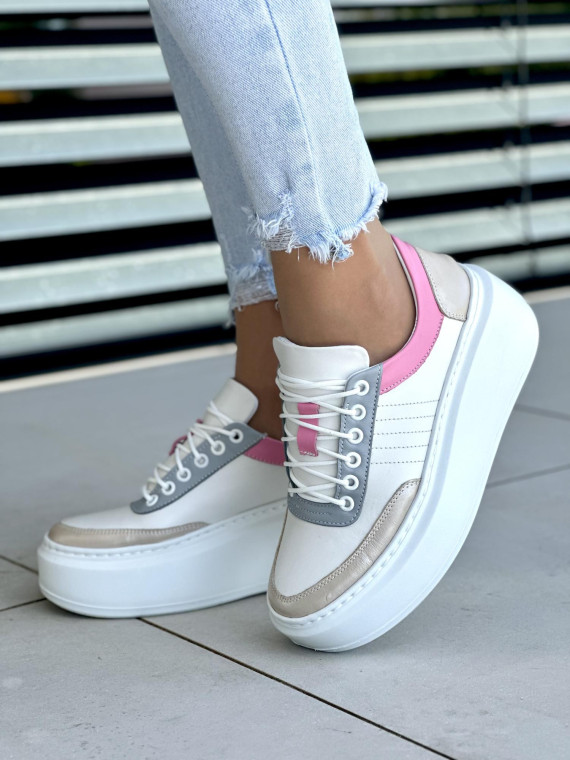 Wielokolorowe-trampki-damskie-Oleksy-skora-naturalna