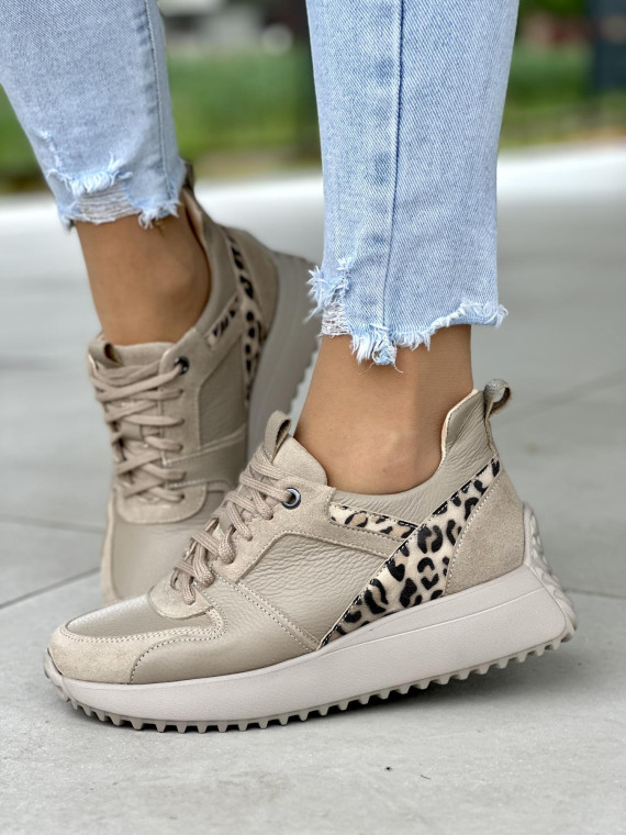 Bezowe-sneakersy-damskie-skorzane-polskiej-produkcji-oleksy