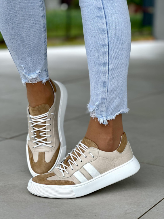 Bezowe-modne-trampki-ze-skory-naturalnej-OLEKSY-polskiej-produkcji