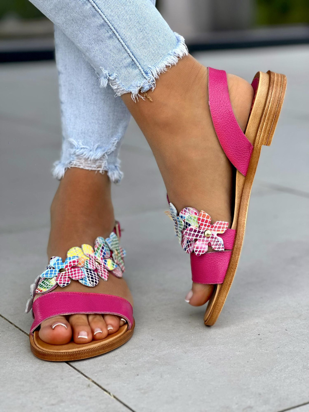 Piekne-rozowe-sandaly-OLEKSY-ze-skory-naturalnej-polskiej-produkcji