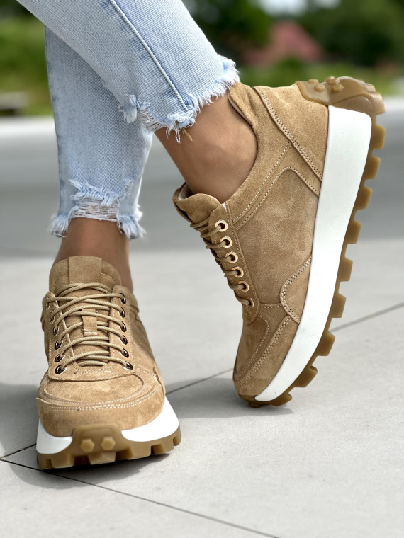 Bezowe-sneakersy-damskie-skorzane-OLEKSY-polskiej-produkcji