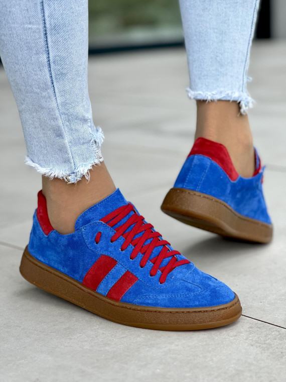 Chabrowe-trampki-damskie-skorzane-OLEKSY-polskiej-produkcji