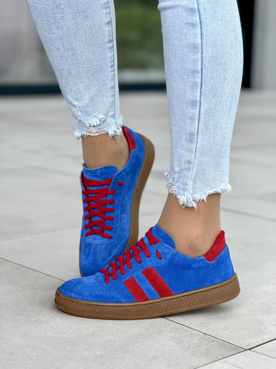 Chabrowe-trampki-damskie-skorzane-OLEKSY-polskiej-produkcji