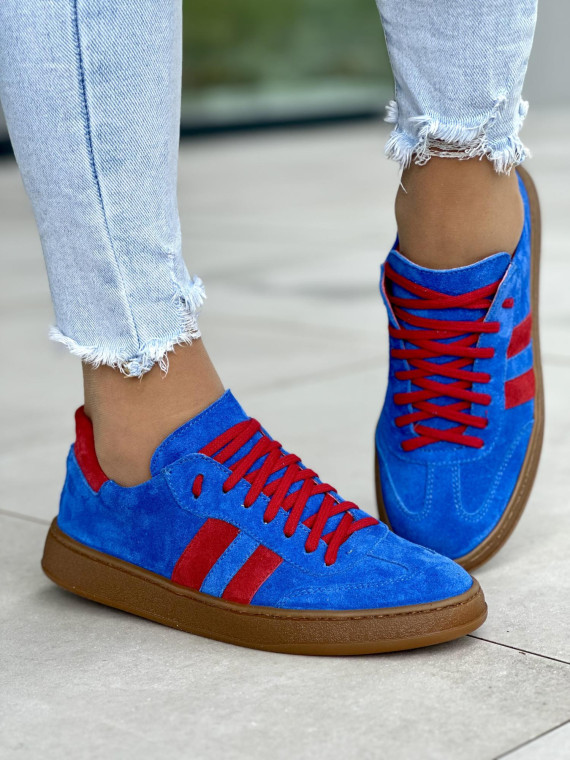 Chabrowe-trampki-damskie-skorzane-OLEKSY-polskiej-produkcji