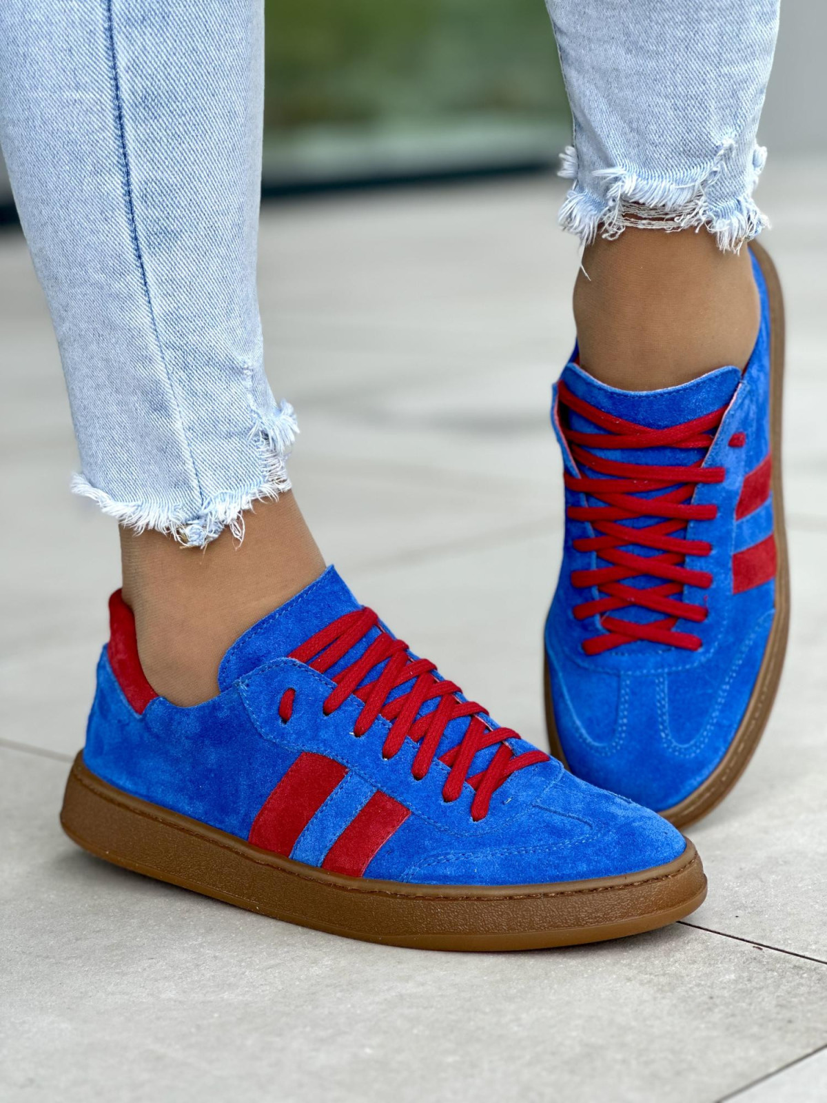 Chabrowe-trampki-damskie-skorzane-OLEKSY-polskiej-produkcji