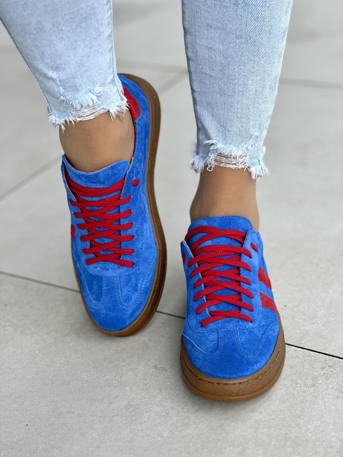 Chabrowe-trampki-damskie-skorzane-OLEKSY-polskiej-produkcji