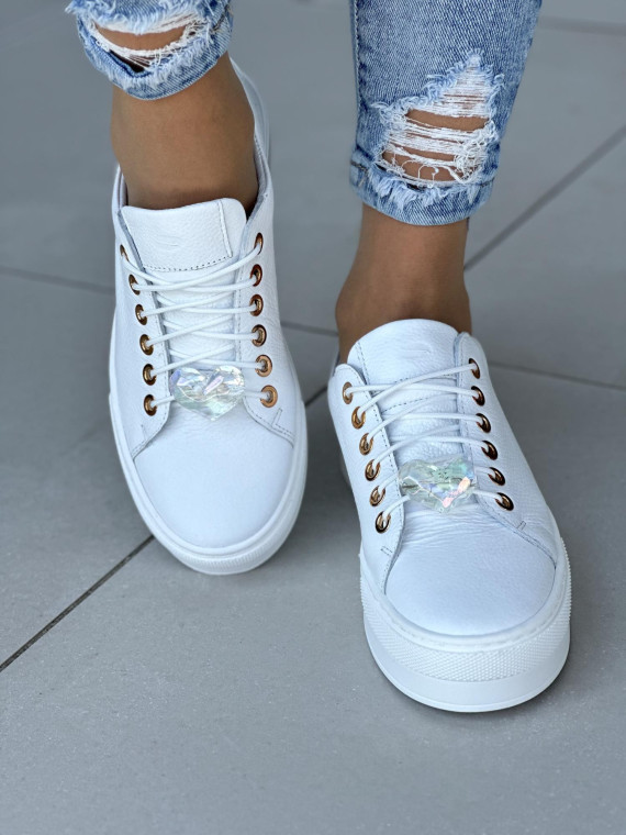 Nowoczesne i eleganckie sneakersy od polskiej marki OLEKSY ze skóry naturalnej