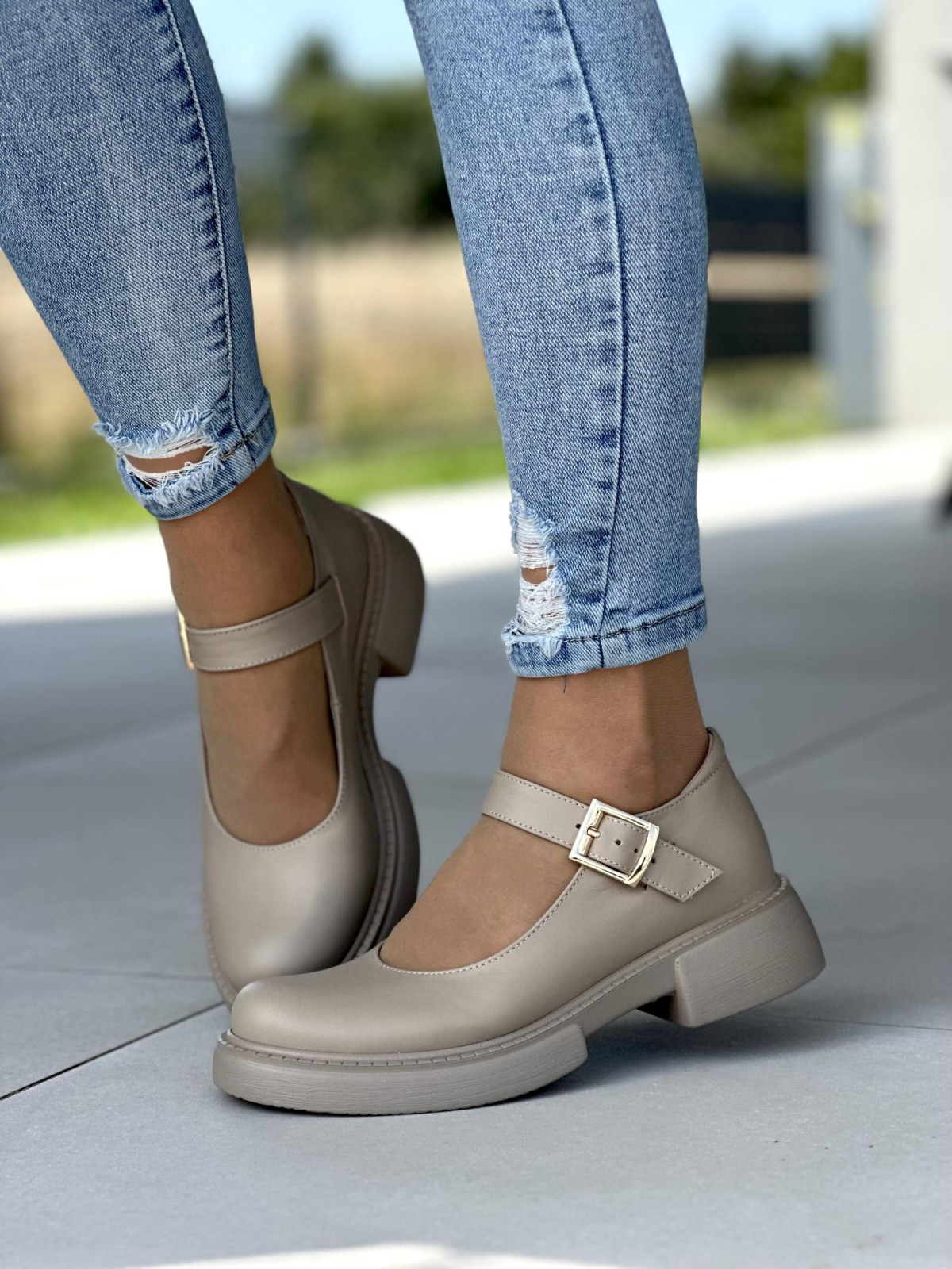 Wyjątkowe skórzane półbuty damskie OLEKSY polskiej produkcji