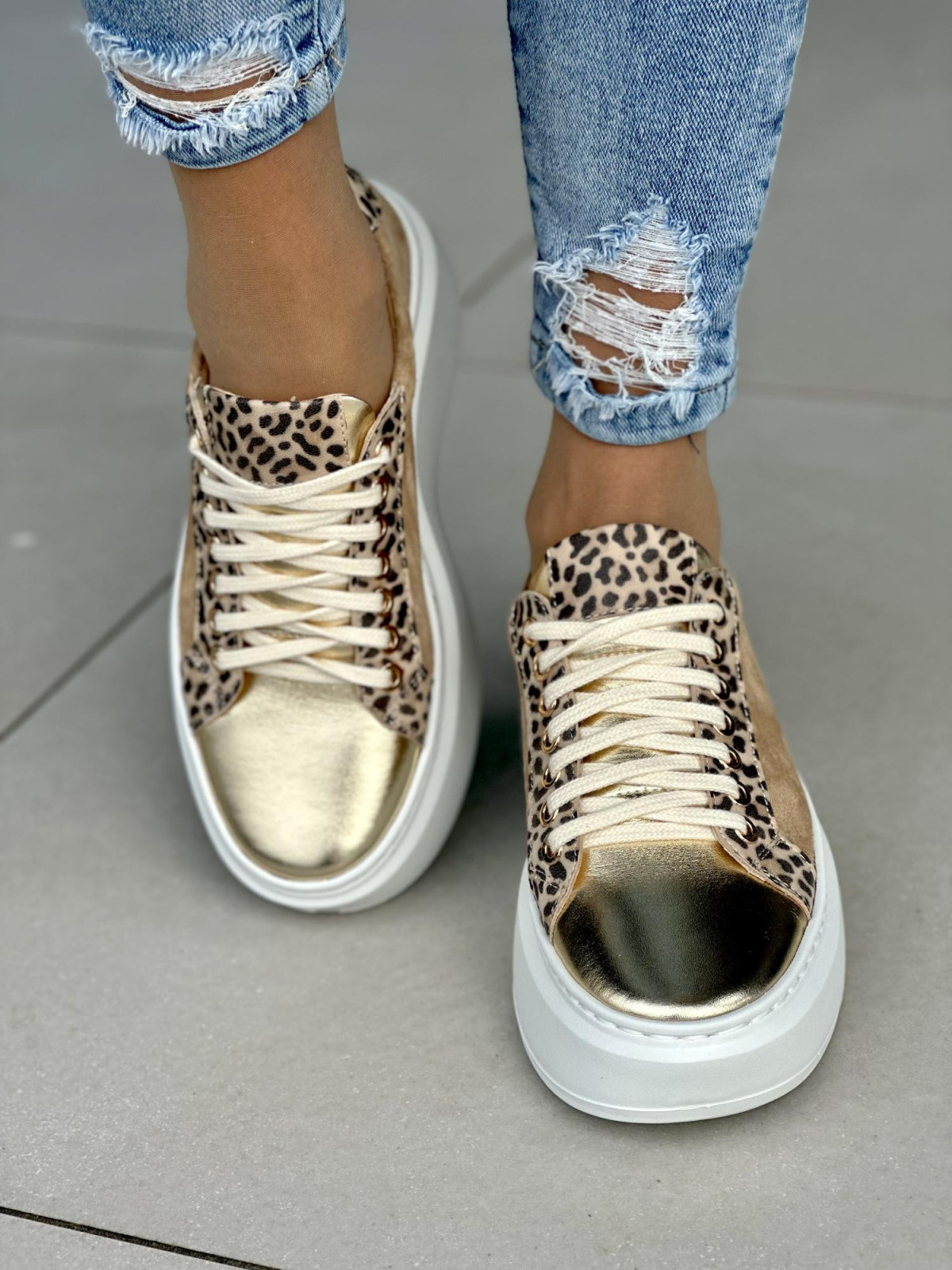 Oryginalne skórzane sneakersy od polskiej marki OLEKSY