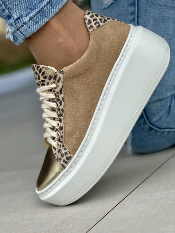 Oryginalne skórzane sneakersy od polskiej marki OLEKSY