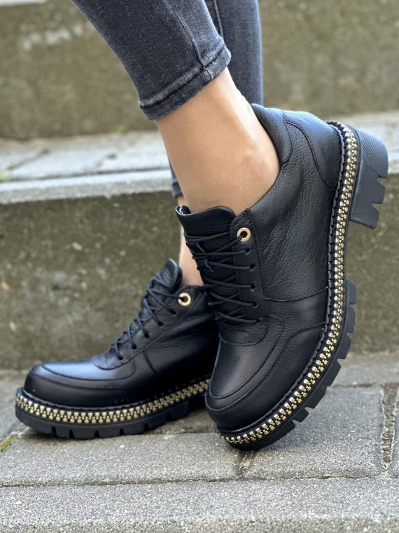 Półbuty damskie OLEKSY ze skóry naturalnej Polskiej produkcji