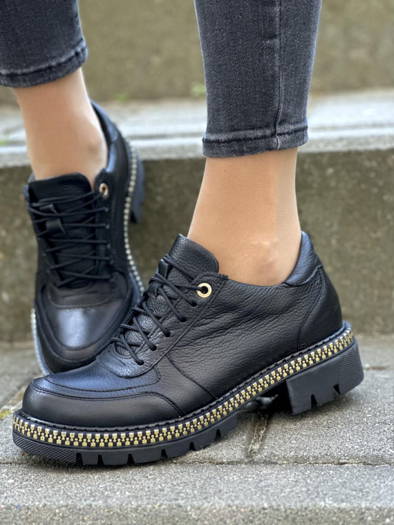 Półbuty damskie OLEKSY ze skóry naturalnej Polskiej produkcji