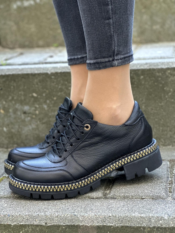 Półbuty damskie OLEKSY ze skóry naturalnej Polskiej produkcji