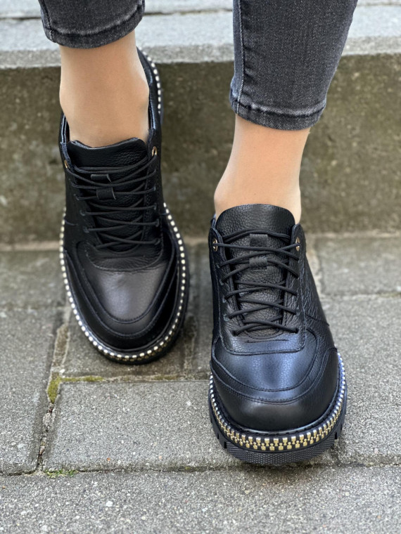 Półbuty damskie OLEKSY ze skóry naturalnej Polskiej produkcji