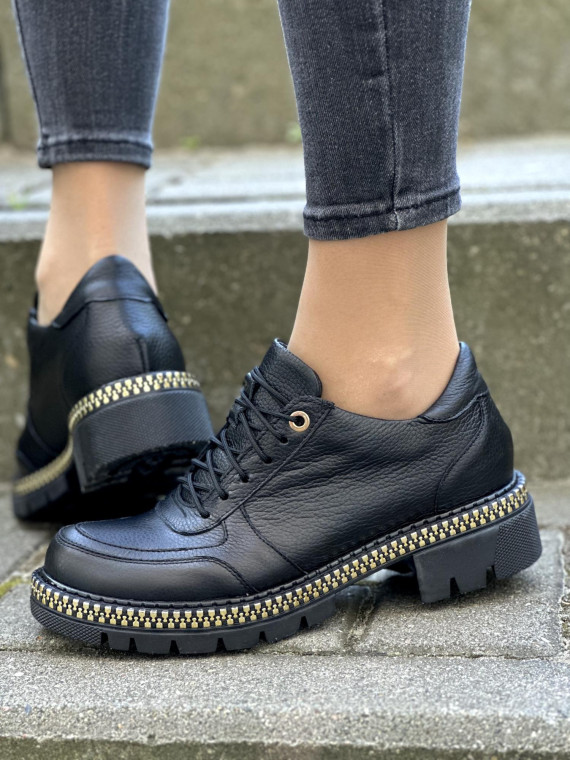 Półbuty damskie OLEKSY ze skóry naturalnej Polskiej produkcji