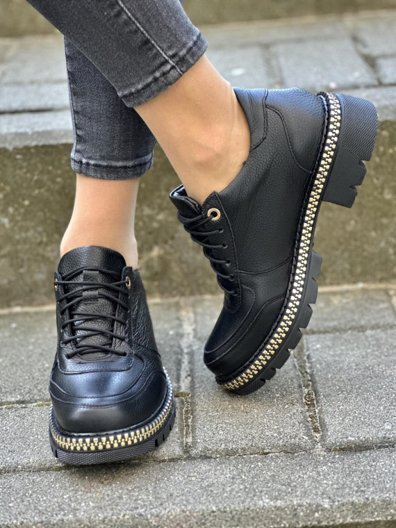 Półbuty damskie OLEKSY ze skóry naturalnej Polskiej produkcji