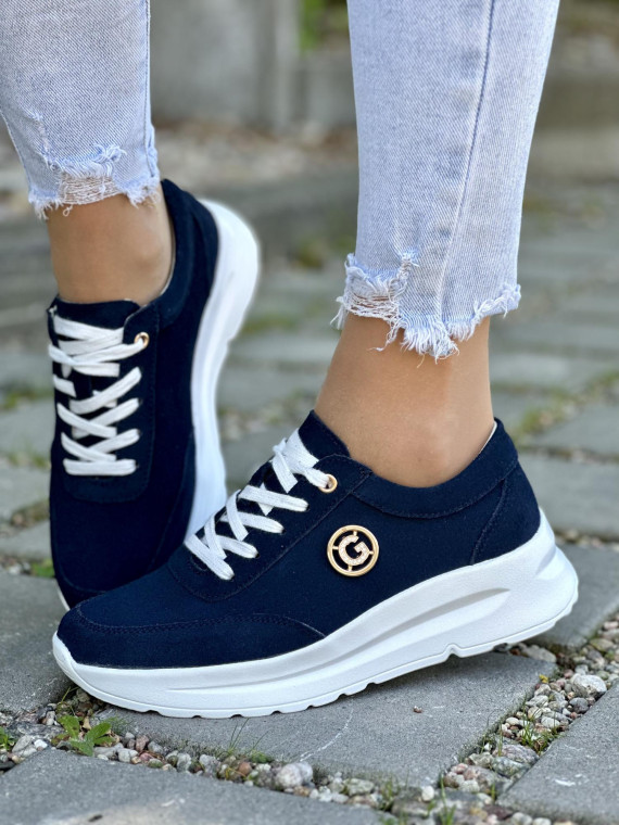 Sneakersy ze Skóry Naturalnej