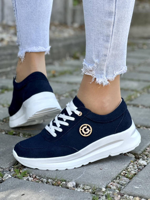 Sneakersy ze Skóry Naturalnej