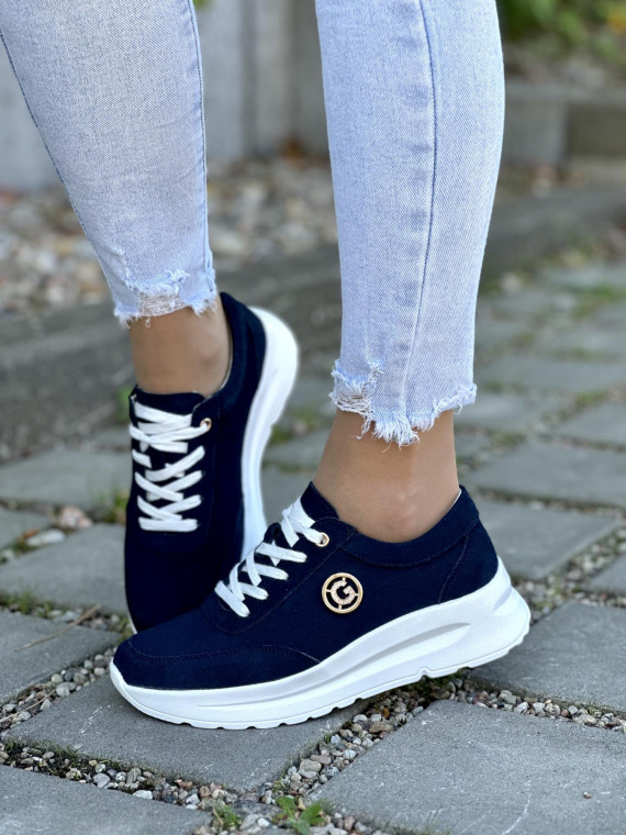 Sneakersy ze Skóry Naturalnej