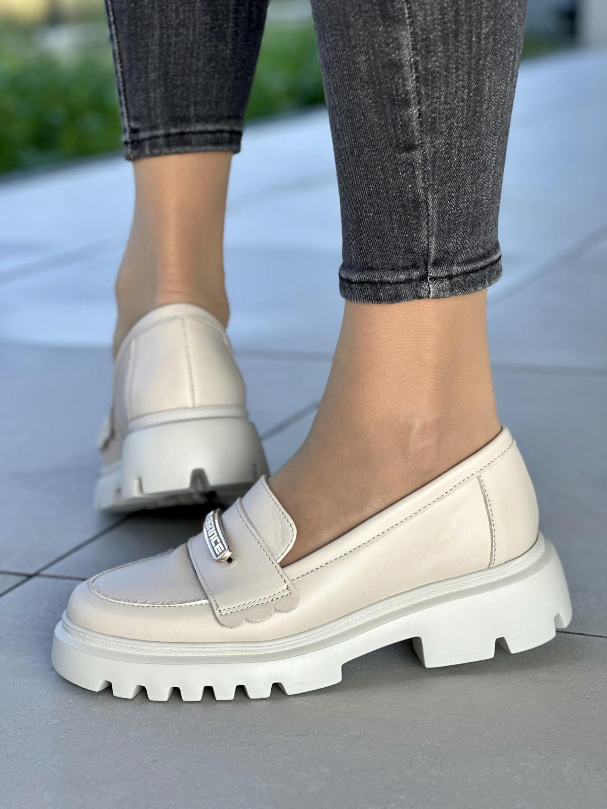 Eleganckie skórzane mokasyny damskie OLEKSY Polskiej produkcji