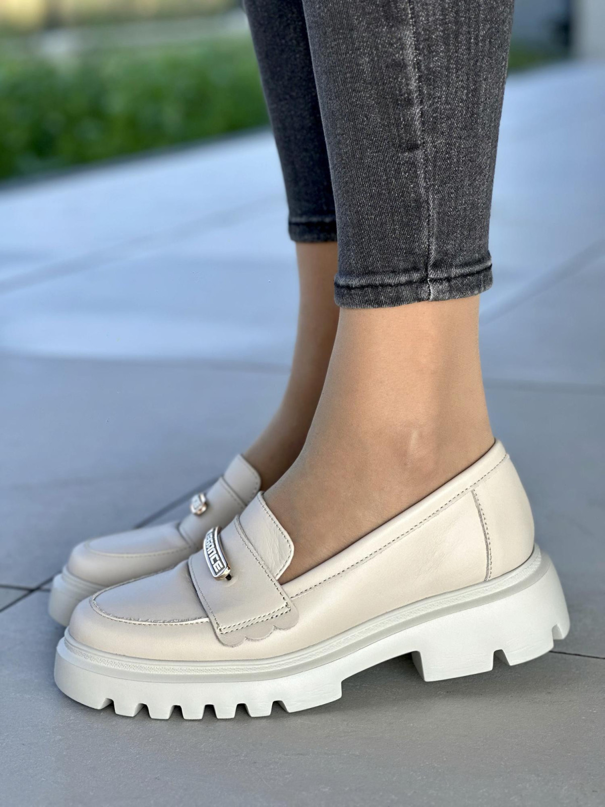 Eleganckie skórzane mokasyny damskie OLEKSY Polskiej produkcji