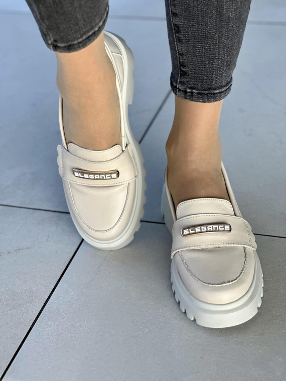 Eleganckie skórzane mokasyny damskie OLEKSY Polskiej produkcji