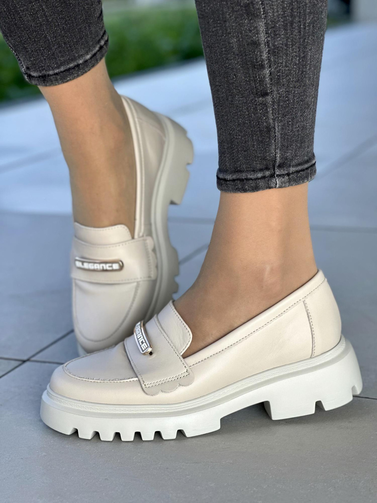 Eleganckie skórzane mokasyny damskie OLEKSY Polskiej produkcji