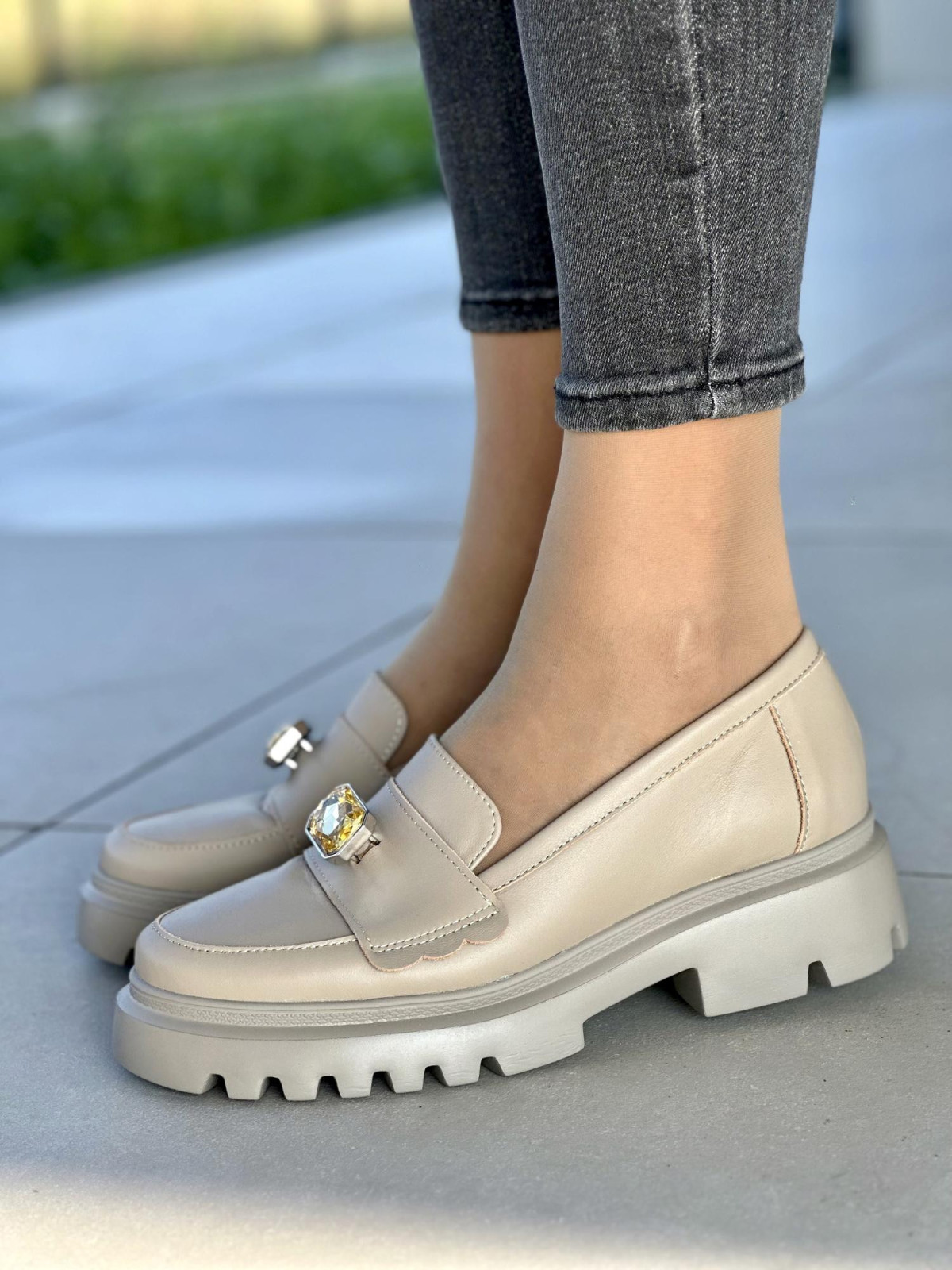 Stylowe mokasyny ze skóry naturalnej OLEKSY Polskiej produkcji