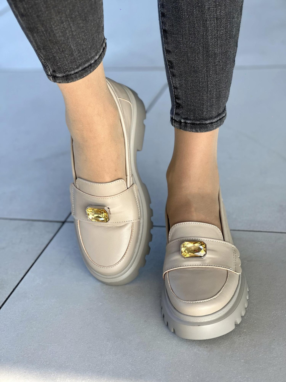 Stylowe mokasyny ze skóry naturalnej OLEKSY Polskiej produkcji