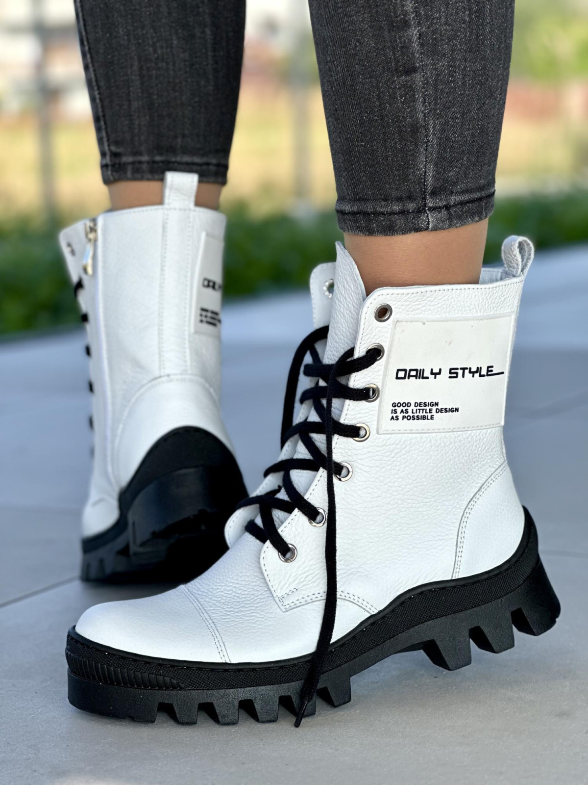 Wyjątkowe botki OLEKSY Polskiej produkcji ze skóry naturalnej