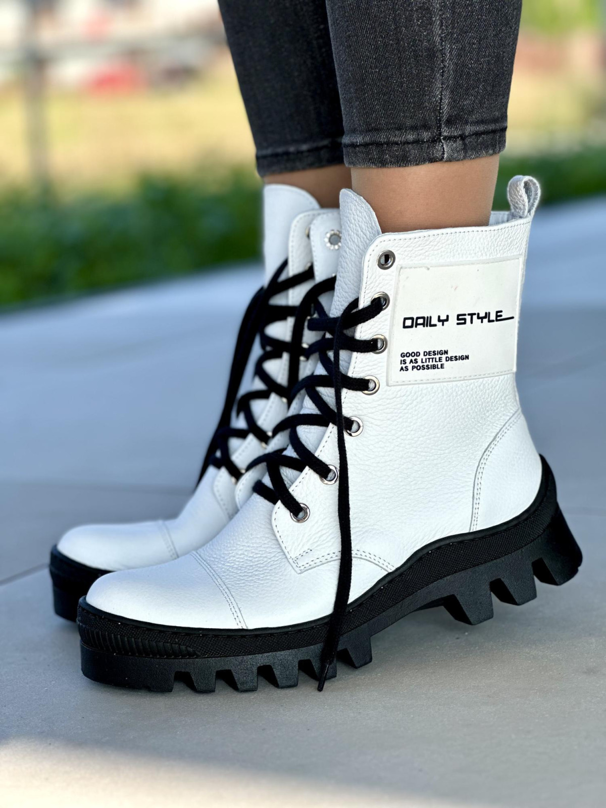 Wyjątkowe botki OLEKSY Polskiej produkcji ze skóry naturalnej