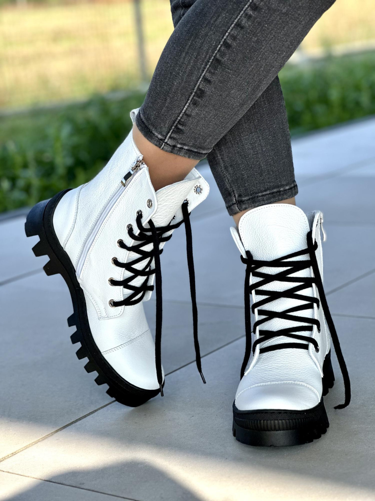 Wyjątkowe botki OLEKSY Polskiej produkcji ze skóry naturalnej