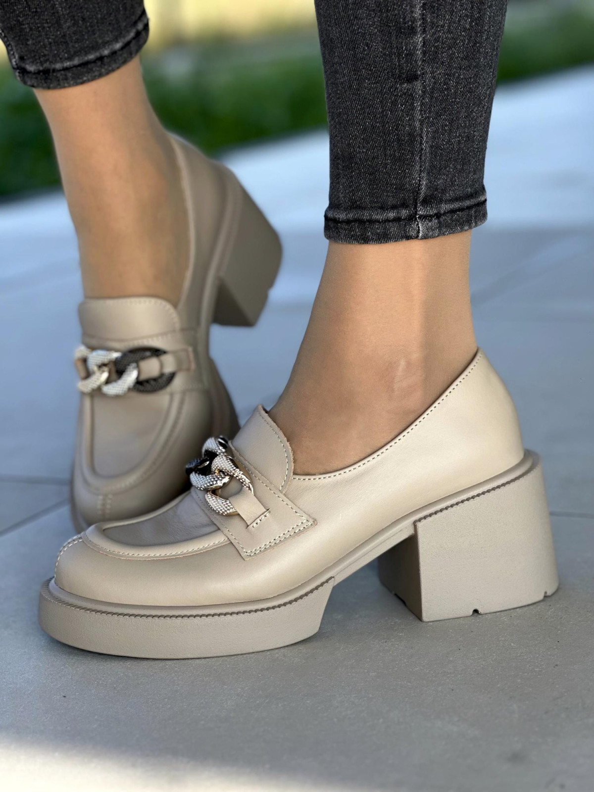 Damskie mokasyny skórzane OLEKSY Polskiej produkcji