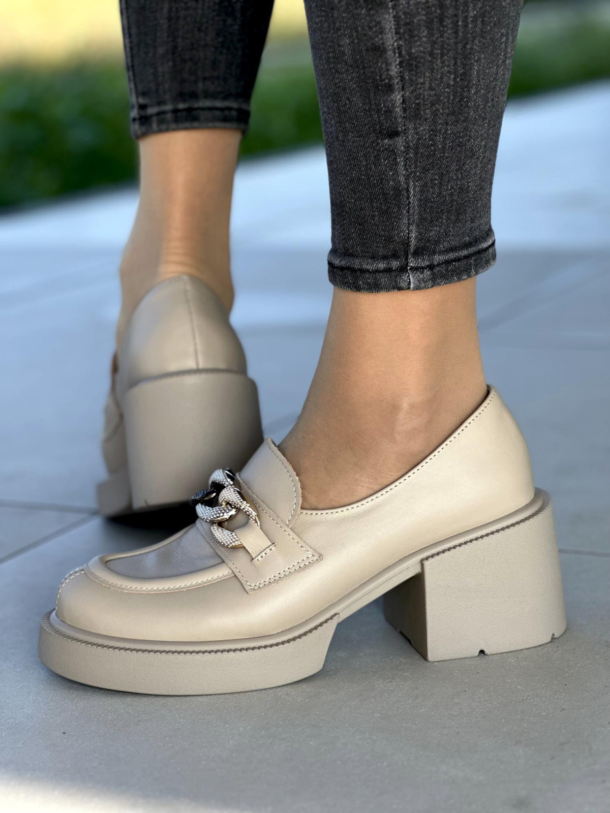 Damskie mokasyny skórzane OLEKSY Polskiej produkcji